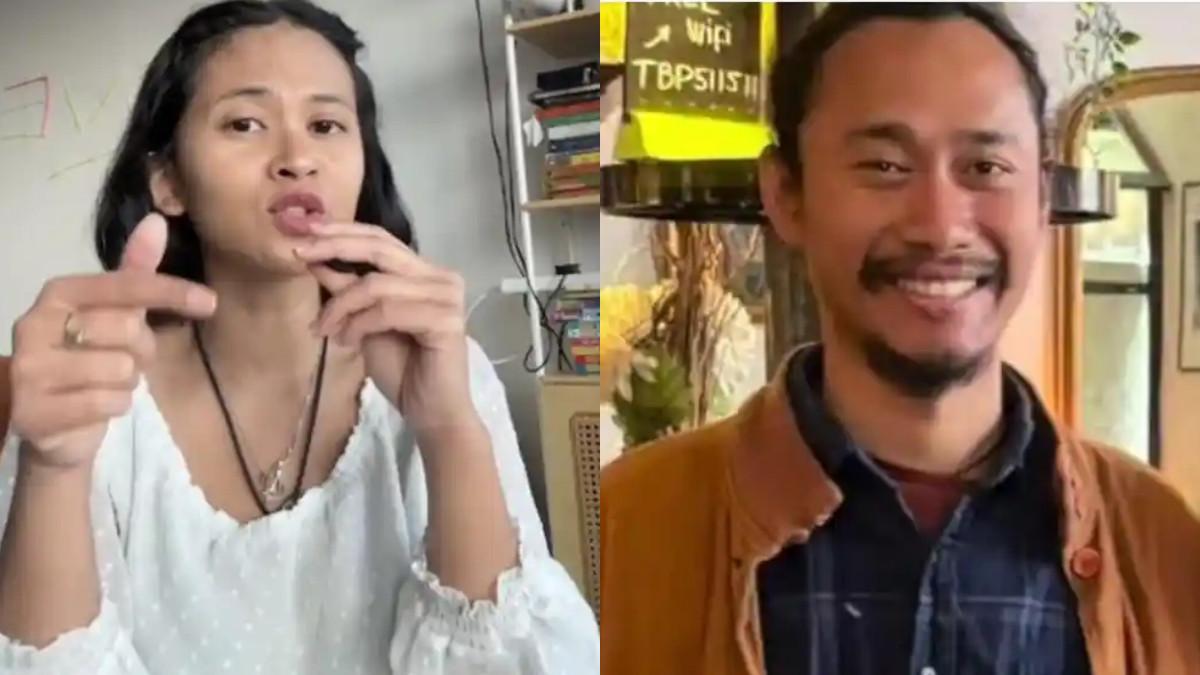 POLEMIK BEASISWA LPDP - Arya Irwantoro (kiri) merupakan suami dari Dwi Sasetyaningtyas (kanan).