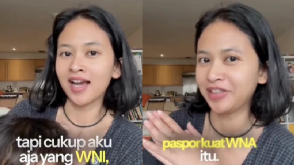 VIRAL PENERIMA LPDP - Tangkapan layar video wni yang pamer denaturalisasi anaknya jadi Warga Negara Inggris.