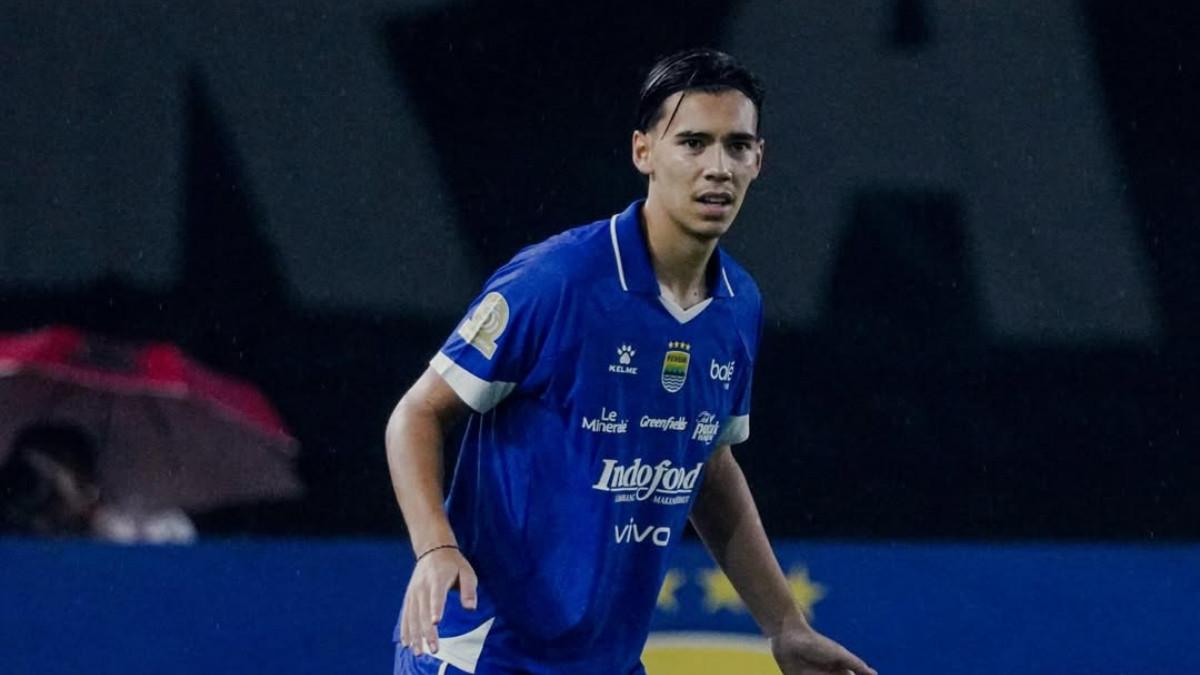 PERSIB BANDUNG - Potret debut bek Persib Bandung, Dion Markx dalam laga kontra Persita Tangerang pada match day ke-22 Super League 2025/2026 di Stadion Gelora Bandung Lautan Api, Bandung, Jawa Barat,  Minggu, 22 Februari 2026.