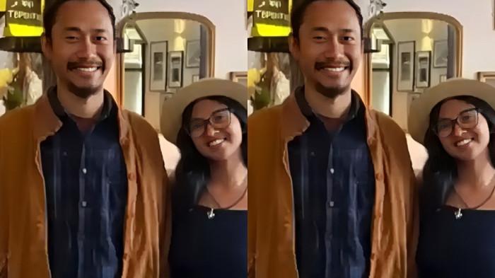 POLEMIK PENERIMA LPDP: Potret Tyas dan suaminya, AP (kiri). suami Tyas, AP curhat sedih saat diperiksa Direktur LPDP, Senin (23/2/2026).