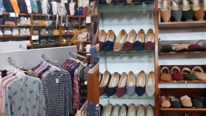 TOKO BAJU DI SOLO - Potret toko CikCik UMS Solo, tempat belanja baju murah langganan mahasiswa.