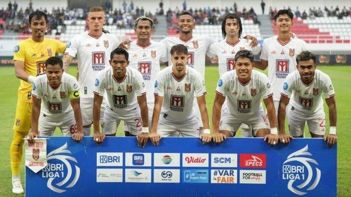 Potret skuad Malut United di Liga 1.