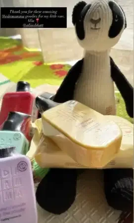 Screenshot from Yami Gautam story