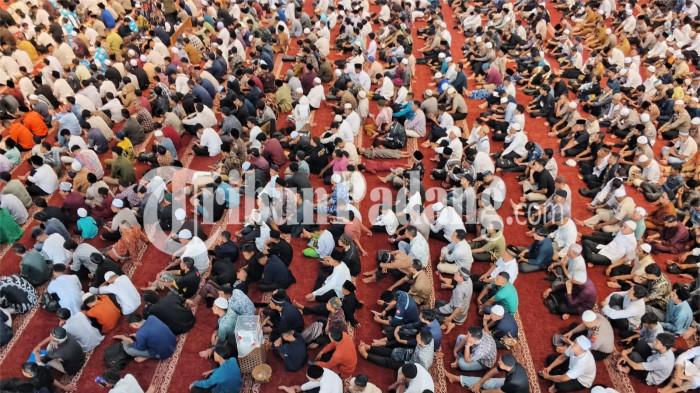 penamapakan jamaah tabligh akbar di masjid raya sumbar 24/2/2026