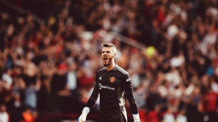 Kiper Utama Manchester United, David De Gea.(TribunLombok/Jimmy Sucipto)