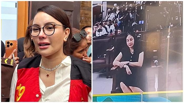 REAKSI NIKITA MIRZANI - Aktris Nikita Mirzani menjalani sidang vonis kasus dugaan pemerasan. Berikut reaksi Nikita Mirzani setelah divonis 4 tahun penjara denda Rp 1 miliar.