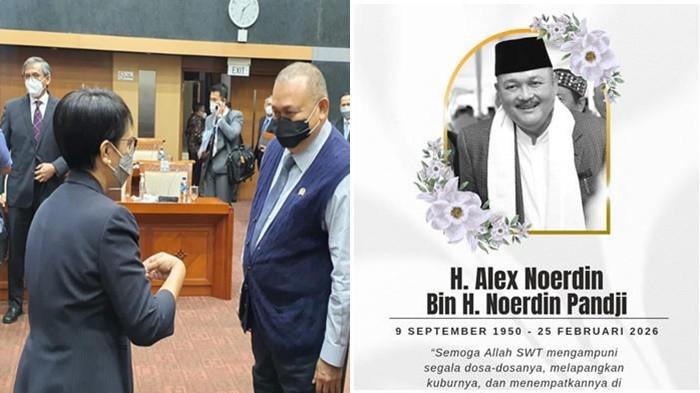 ALEX NOERDIN WAFAT - Kolase. Mantan Gubernur Sumatera Selatan dua periode (2008–2018), H. Alex Noerdin meninggal dunia, Rabu (25/2/2026).