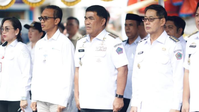 GPM -  Gubernur Sulawesi Utara, Yulius Selvanus Komaling (YSK) resmi membuka Gerakan Pangan Murah (GPM) perdana tahun 2026 di Kota Bitung, Rabu (25/2/2026).