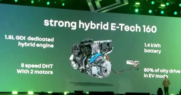 strong hybrid powertrain in new duster