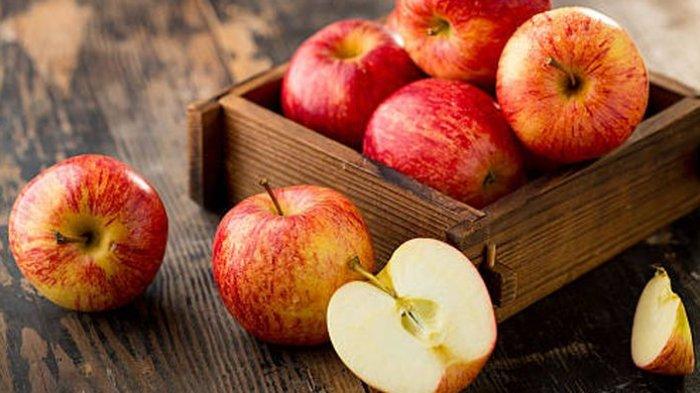 Ilustrasi buah apel, buah kaya nutrisi yang bisa dikonsumsi oleh ibu hamil untuk menu buka puasa