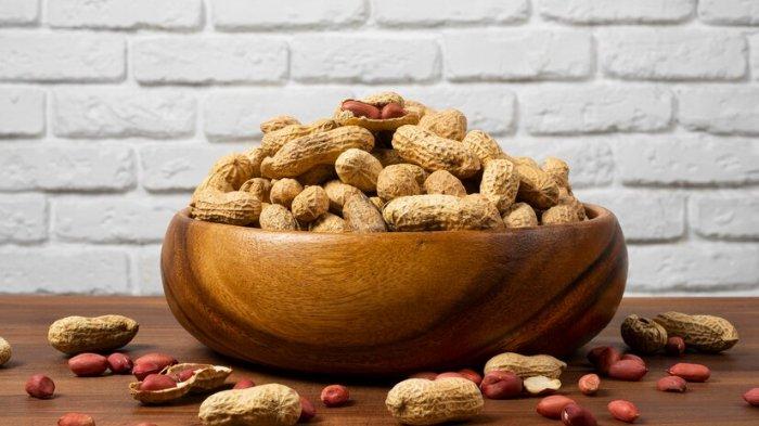 Ilustrasi kacang tanah, kacang kaya omega-3 yang bagus untuk kesehatan jantung