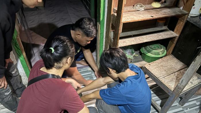 Satresnarkoba Polres Mamuju Tengah mengamankan sejumlah tersangka kasus narkoba