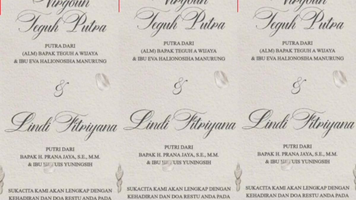 Virgoun dikabarkan akan segera mengikat janji suci dengan Lindi Fitriyana.