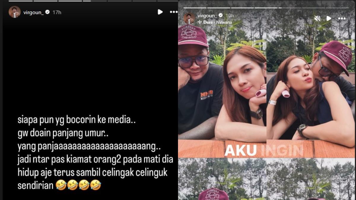 Tak lama setelah kabar pernikahannya dengan Lindi Fitriyana viral, Virgoun mengungkapkan rasa kesalnya.