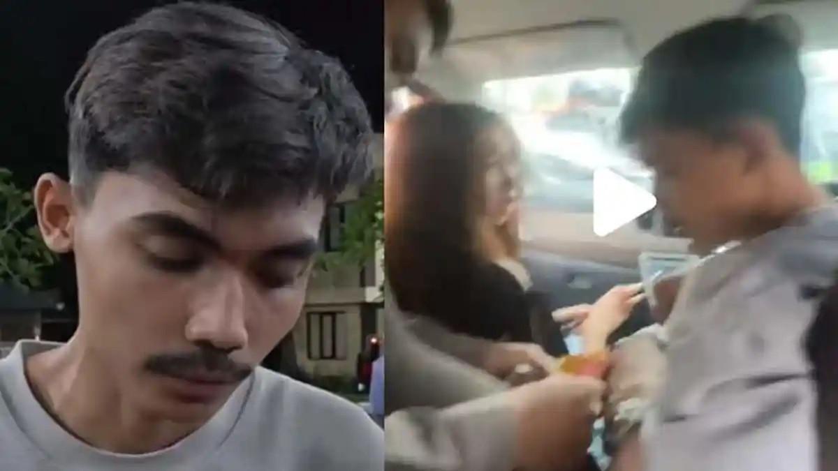 MOBIL LAWAN ARAH: Pengemudi mobil yang viral lawan arah di Gunung Sahari pada Rabu (25/2/2026) sore mengurai pengakuan mengejutkan. Ternyata ia nekat karena panik dikejar polisi.