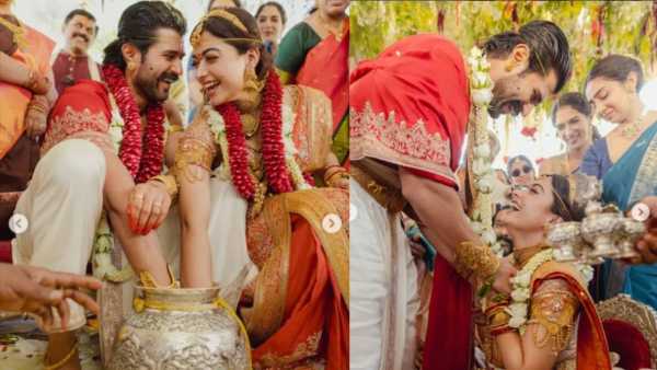 दाक्षिणात्य सुपरस्टार अभिनेत्री रश्मिका मंदाना आणि अभिनेता विजय देवरकोंडा यांचा विवाह आज २६ फेब्रुवारी २०२६ रोजी पार पडला आहे. उदयपूरमध्ये त्यांचा शाही विवाहसोहळा आयोजित करण्यात आला होता. 