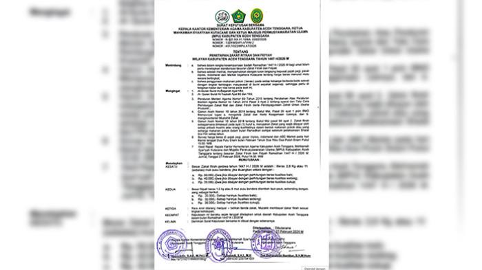 Surat Keputusan Bersama Kepala Kantor Kementerian Agama Aceh Tenggara 1