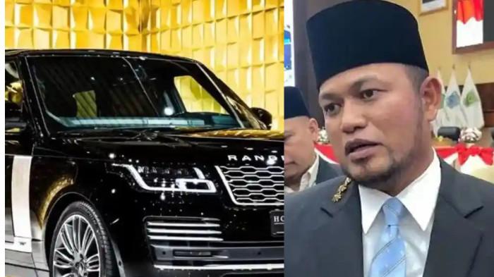 MOBIL DINAS - (kiri) Penampakan mobil mewah yang akan jadi mobil dinas Gubernur Kalimantan Timur (Kaltim), Rudy Masud.(kanan) Rudy Masud saat ditemui usai menghadiri Rapat Paripurna ke-3 DPRD Kaltim di Karang Paci. Senin (23/2/2026).