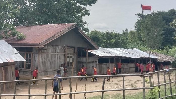 Gedung Sekolah SDN Tublopo 2 di TTU