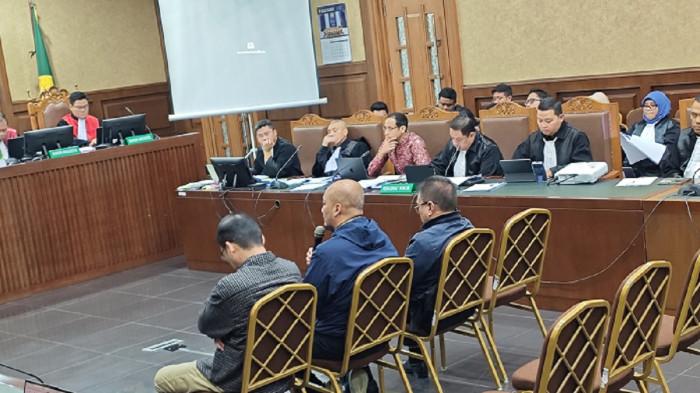 SIDANG NADIEM MAKARIM - Sidang lanjutan kasus dugaan korupsi pengadaan laptop Chromebook dengan terdakwa nadiem Makarim di Pengadilan Tipikor Jakarta Pusat, Senin (2/2/2026). Jaksa hadirkan 3 orang saksi ke persidangan.