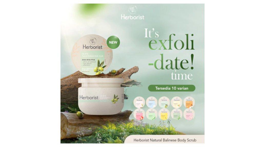 Herborist Natural Balinese Body Scrub AHA-BHA-PHA 100gr