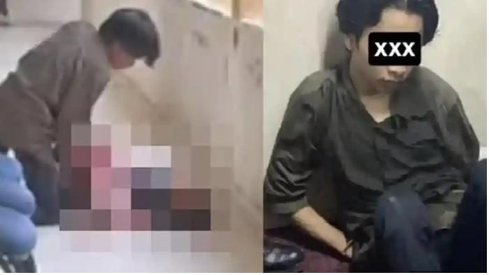 MAHASISWI DIBACOK - Pelaku bacok mahasiswi (KIRI). Raihan pelaku pembacokan (KANAN). Kisah Asmara di Balik Pembacokan Mahasiswi di Riau,  