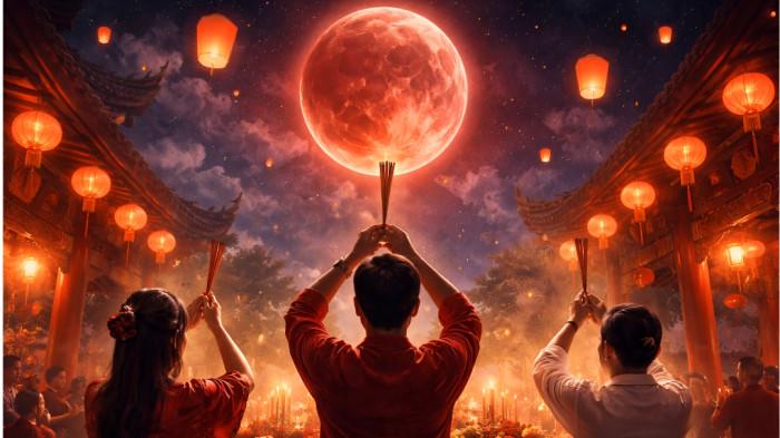 MOMEN SPESIAL- Pada 3 Maret 2026 ada momen spesial, dimana Cap Go Meh akan bertepatan dengan terjadinya fenomena langit Cap Go Meh.