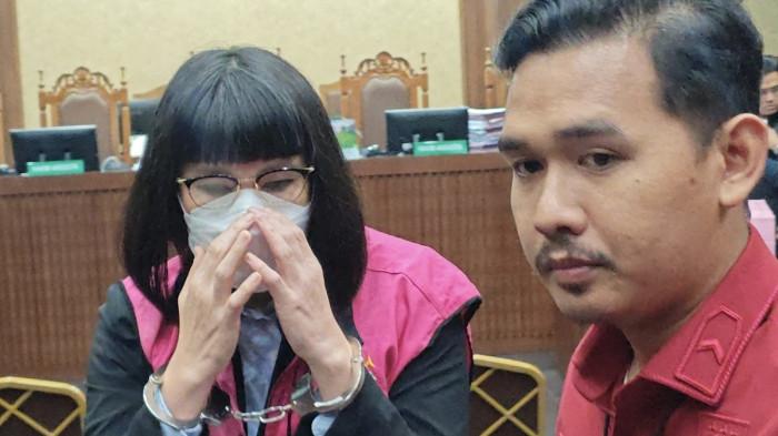 SIDANG SUAP HAKIM - Sidang dugaan suap, Tindak Pidana Pencucian Uang (TPPU) terkait korupsi vonis lepas ekspor minyak kelapa sawit mentah (CPO) korporasi, pada Rabu (18/2/2026). Terdakwa Marcella Santoso dituntut 17 tahun penjara.