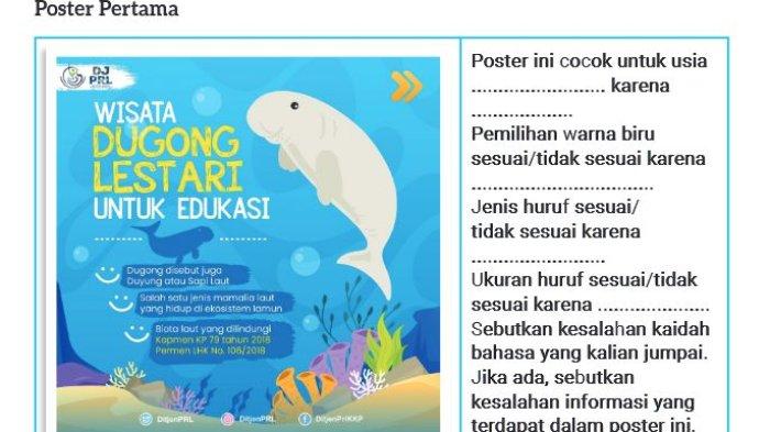 Tangkap layar Poster Wisata Dugong Lestari untuk Edukasi