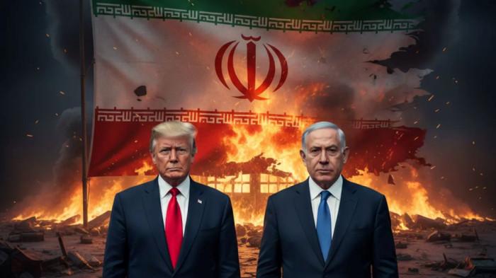 LOBI SEKUTU DEKAT - Gambar kolase Perdana Menteri Israel, Benjamin Netanyahu dan Presiden Amerika Serikat, Donald Trump. Netanyahu datang ke Washington untuk melobi Trump untuk berperang dan tidak bernegosiasi dengan Iran.