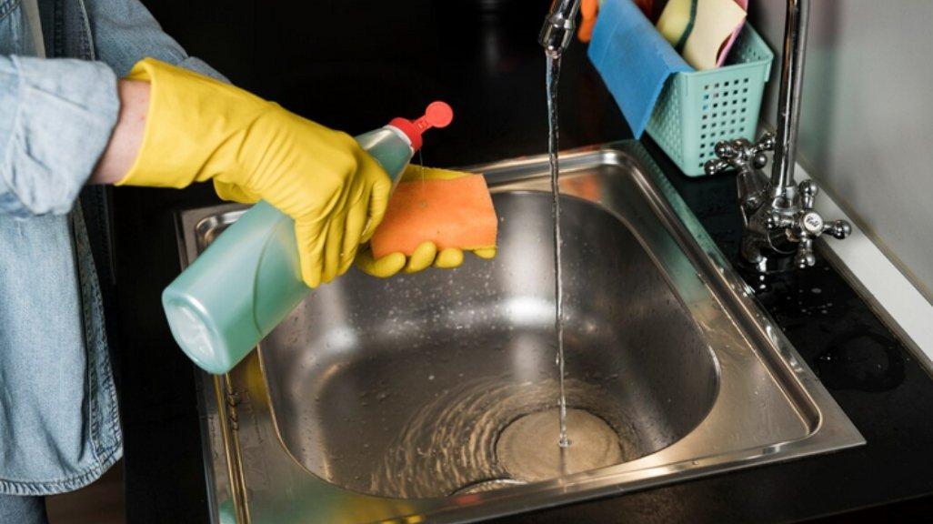 Ilustrasi wastafel dapur