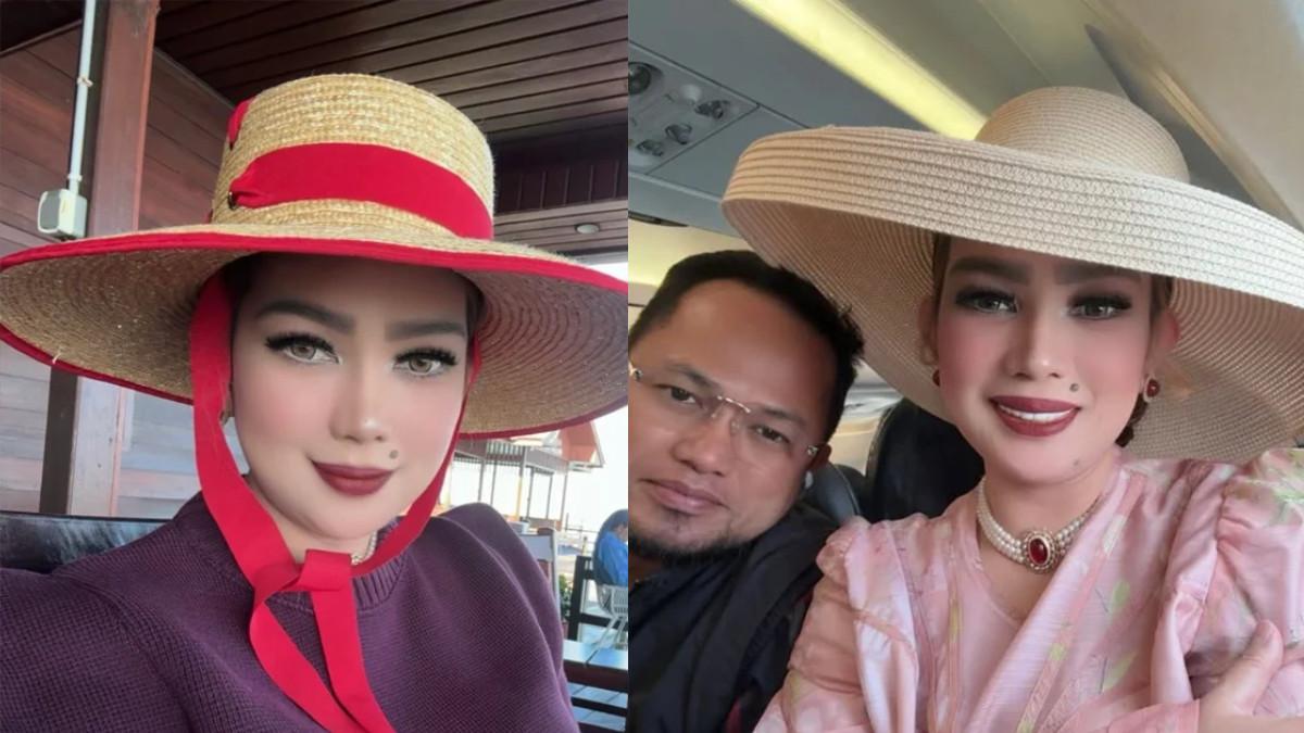 ISTRI GUBERNUR KALTIM - Outfit Sarifah Suraidah istri Rudy Mas'ud Gubernur Kaltim disebut mirip Noni Belanda, dia juga dikritik terkait kasus mobil dinas Rp 8,5 miliar.
