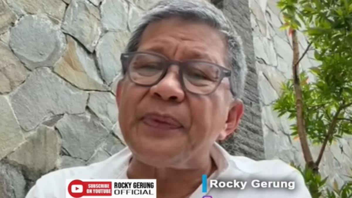 TANGGAPAN ROCKY GERUNG - Rocky Gerung tanggapi kesediaan Prabowo Subianto pergi ke Teheran untuk damaikan Iran dan AS-Israel.