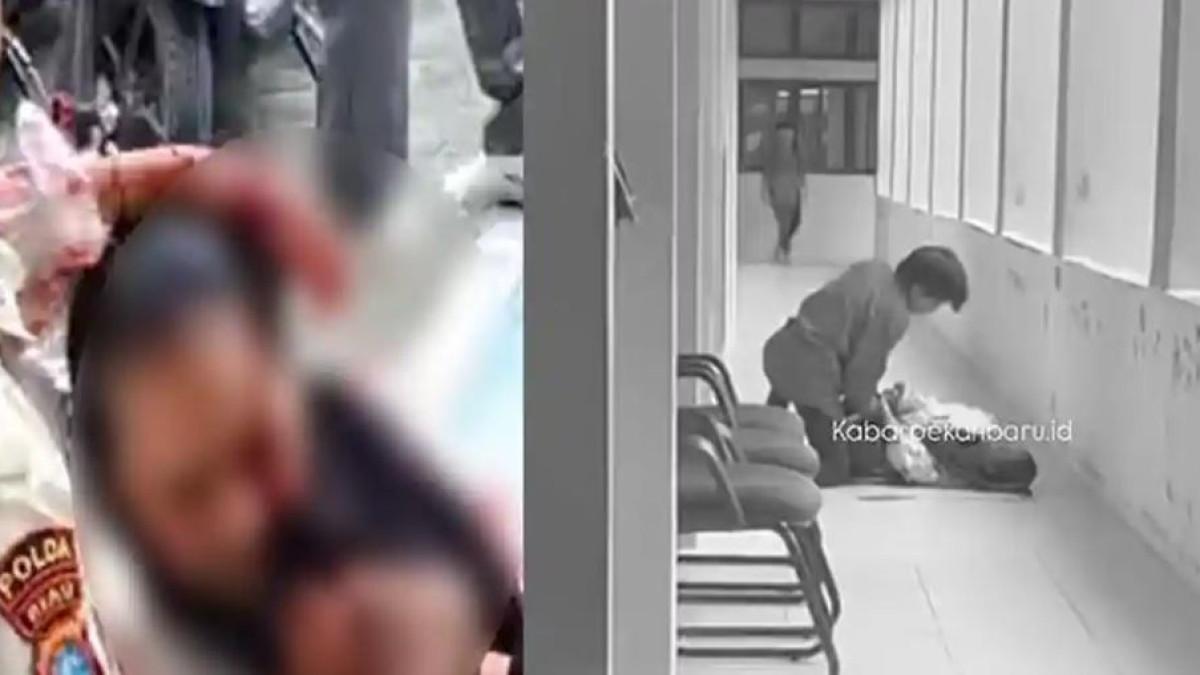 PEMBACOKAN MAHASISWI - Kronologi Mahasiswi UIN Suska Riau dibacok kapak, kini selesai jalani operasi.