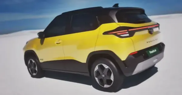 tata punch ev facelift rear tata punch ev facelift rear