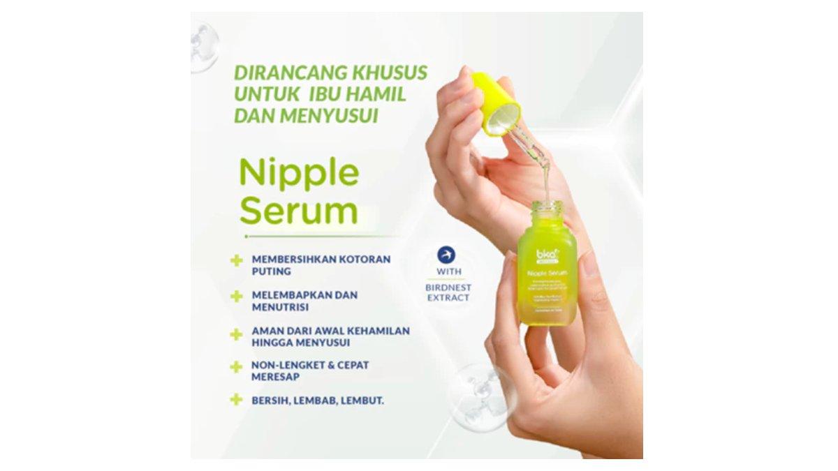Ilustrasi kelebihan dari produk BKA Nipple Serum