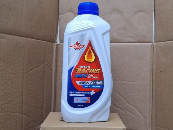 Federal Racing Matic 10W-30 buat motor matic Honda 