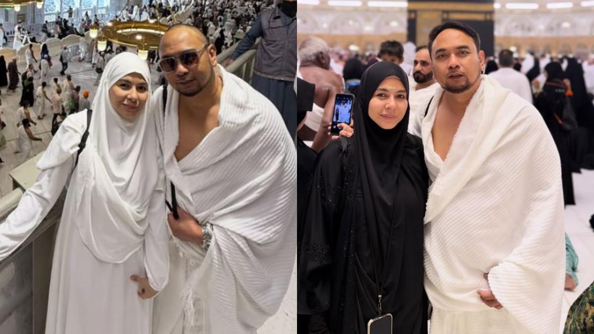 Meisya Siregar dan suaminya, Bebi Romeo saat ini masih tertahan di Makkah, Arab Saudi usai menunaikan ibadah umrah.