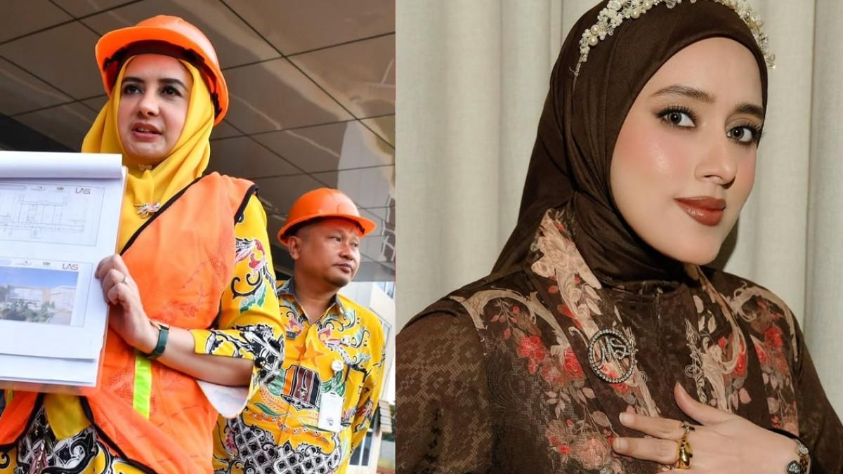 OTT KPK - Kolase potret Bupati Pekalongan Fadia A Rafiq dan Fairuz A Rafiq. Fadia A Rafiq kena OTT KPK