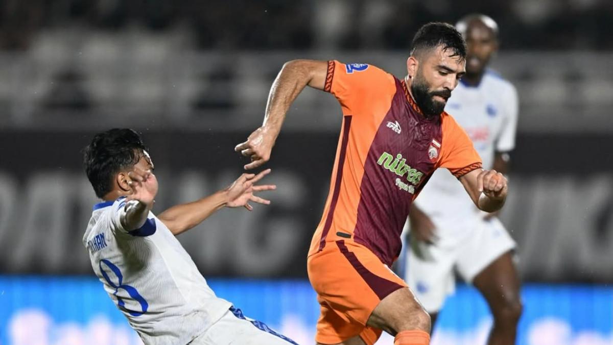 Cuplikan pertandingan Borneo FC vs Arema FC dalam laga pekan 23 Super League 2025/2026 di Stadion Segiri, Samarinda, Kamis (26/2/2026).