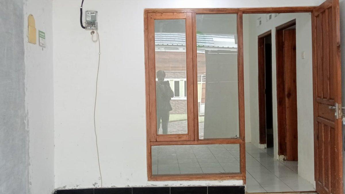 Potret nampak depan rumah KPR BTN Syariah, Ngemplak, Boyolali, Jawa Tengah.