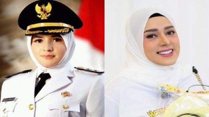 FADIA DAN FAIRUZ - Fadia Arafiq kakak artis Fairuz Arafiq yang dulunya pedangdut, kini banting setir jadi politisi hingga Bupati Pekalongan.  