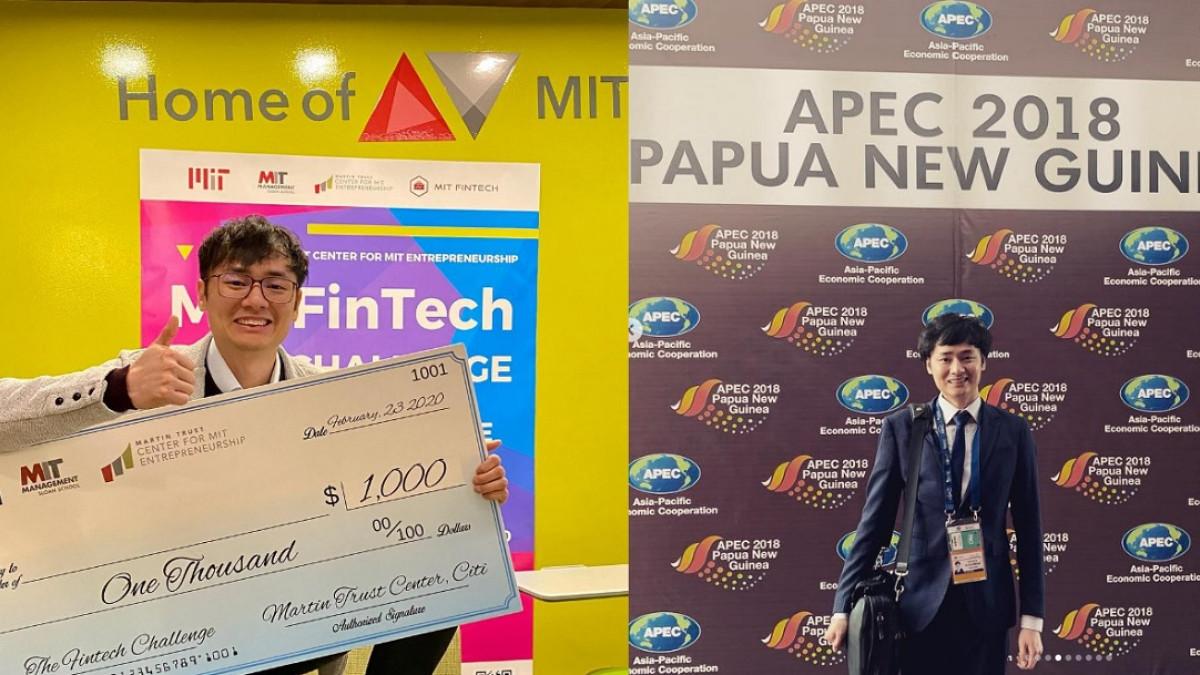 POLEMIK LPDP - Kolase potret Andhika Sudarman, penerima LPDP yang dituduh lakukan pelecehan