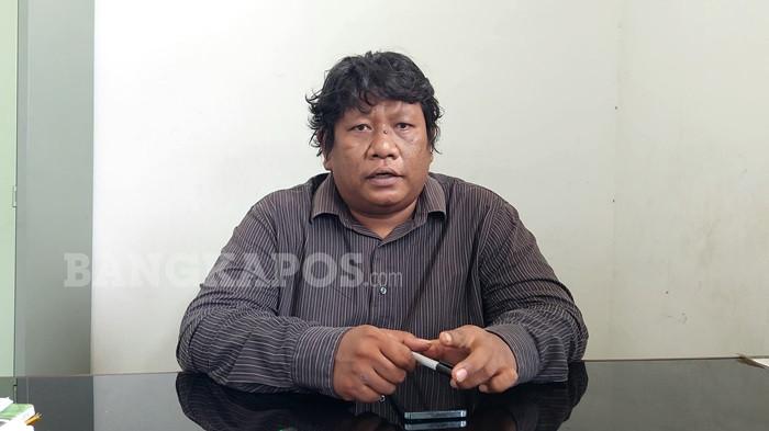 Kepala Bidang Sarana dan Prasarana Pertanian Dinas Pertanian, Pangan dan Perikanan Kabupaten Bangka Selatan, Johanes Sihombing.