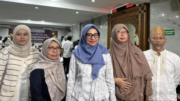 CT ARSA Foundation berkolaborasi dengan AirNav Indonesia dan Sakinah Finance menggelar program literasi disertai buka puasa bersama komunitas disabilitas. (Rachma Indira/detikcom)