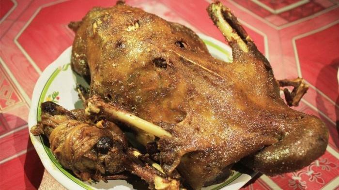 Ilustrasi Bebek goreng