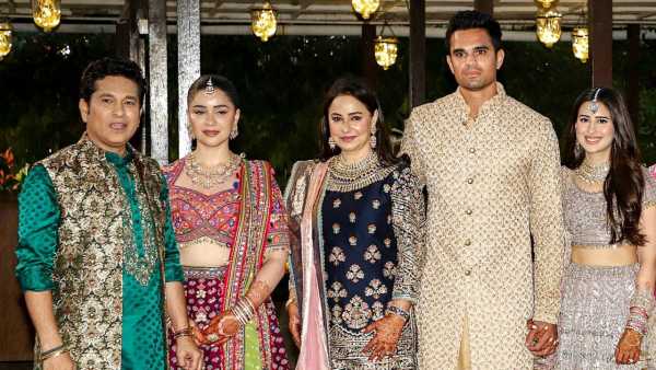 Arjun Tendulkar Wedding: Arjun-Sania's wedding was attended by guests, these stalwarts attended