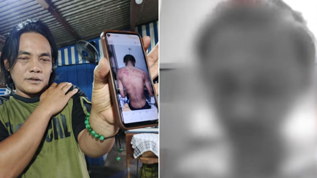 PENGEROYOKAN UNDIP - Bagus Ariyadi ayah Arnendo, mahasiswa Undip korban pengeroyokan.