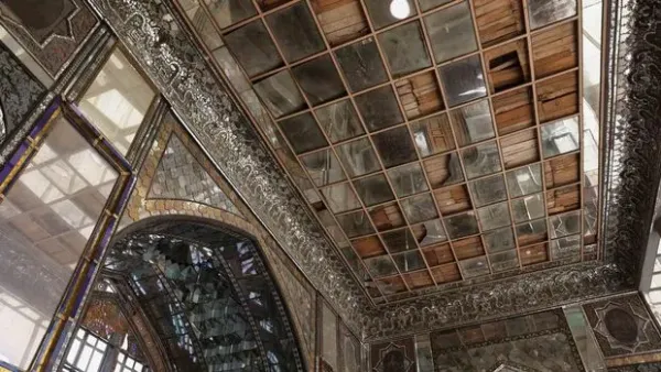Debris at the historical monument Golestan Palace after it was damaged in an Israeli and U.S. strike, amid the U.S.-Israeli conflict with Iran, in Tehran, Iran, March 3, 2026. Majid Asgaripour/WANA (West Asia News Agency) via REUTERS ATTENTION EDITORS - THIS PICTURE WAS PROVIDED BY A THIRD PARTY.