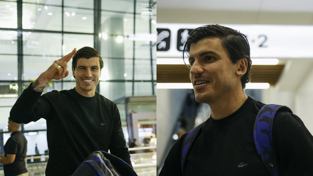 Striker asing baru Persib Bandung asal Spanyol, Sergio Castel telah tiba di Kota Bandung, Kamis (5/2/2026).